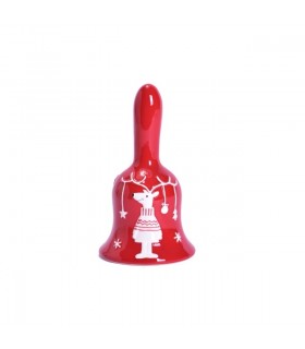 Reindeer Ceramic Bell