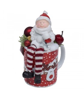Ceramic Mug with Poly Doll