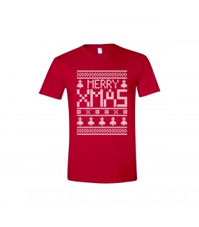 "Merry X-Mas" póló férfiaknak