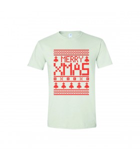 "Merry X-Mas" póló nőknek