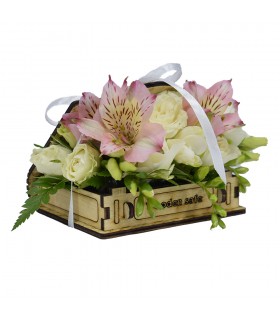"Wooden Safe" Blooming Box