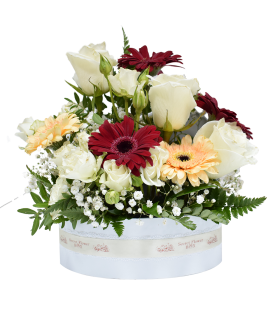 Mixed Floral Arrangement in Gift Box
