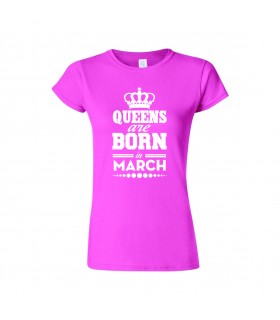 Queens Are Born In T-shirt