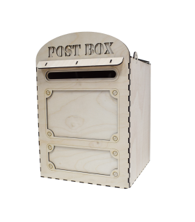 Wooden Mailbox