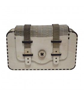Handbag Type Wooden Box - V12