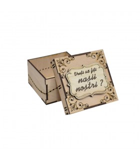 Wooden Gift Box For the Best Man