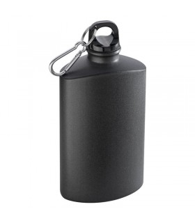 Metallic Hip Flask with Clamp
