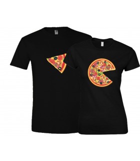 Tricouri Pentru Cupluri  "Pizza Love"