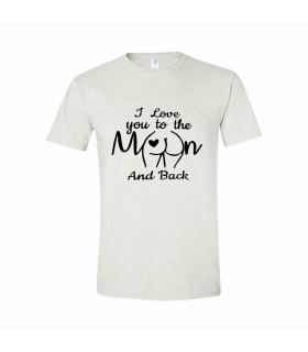 "Moon And Back" T-shirt for Men