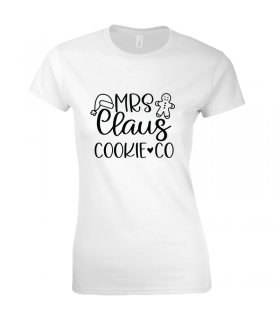 Tricou Mrs. Claus Cookie & Co
