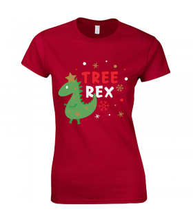 Tree Rex karácsonyi póló
