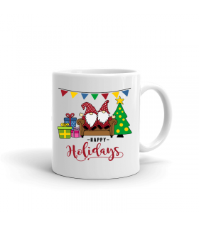 Happy Holidays Christmas Mug