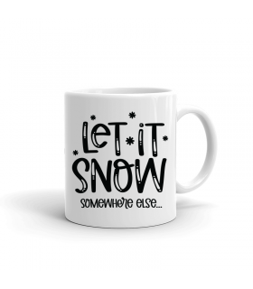 Let It Snow Holiday Mug