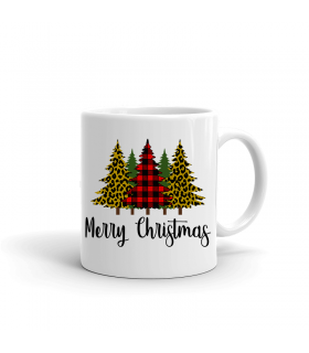 Merry Christmas Trees Mug