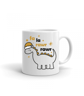 Fa La Rawr Rawr Holiday Mug
