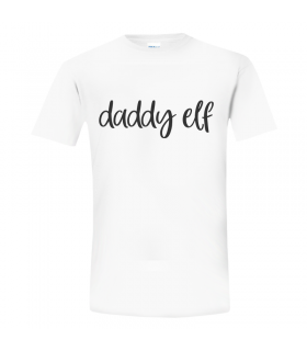 Daddy Elf Holiday T-shirt