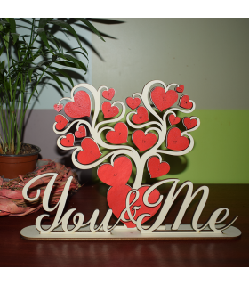 Ornament Valentine's "You and Me"