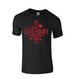 True Love Story T-Shirt in Box - Women