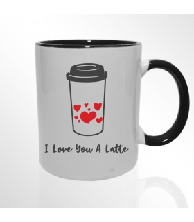 I Love You a Latte Mug