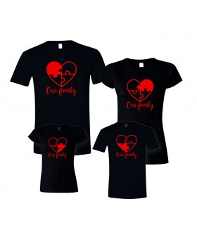 "Our Family" Family Pack T-shirts