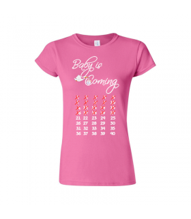 Baby Is Coming T-shirt for Women