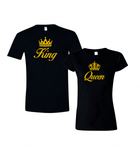Tricouri Pentru Cupluri King Queen