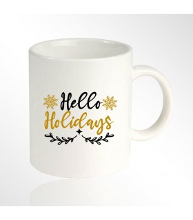 Hello Holidays Mug