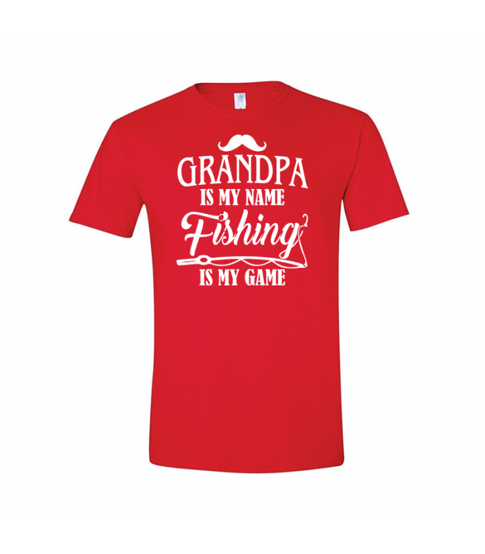 Grandpa Is My Name T-shirt, Funny T-shirt, Gifts for Grandfathers