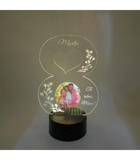March 8th LED Lamp with Photo