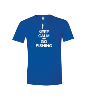 Keep Calm and Go Fishing póló