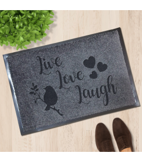 Live Love Laugh Personalized Doormat