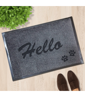 "Hello" Personalized Doormat