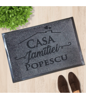 "Casa Familiei" Personalized Doormat
