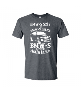 BMW-s szív póló férfiaknak