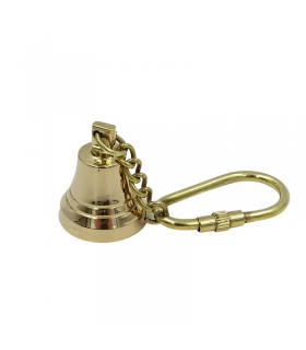 Bell- shaped keychain