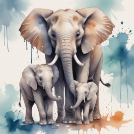 Cană Eu si Mama, familie de animale simpatice, LA ALEGEREA TA