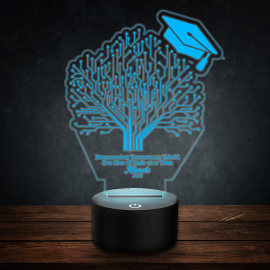 Lampa 3D cu LED Absolvire Informaticieni