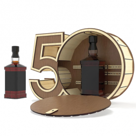 Cutie 50 ani cu Wiskey