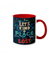 Cana interior rosu  "Lets find a place"
