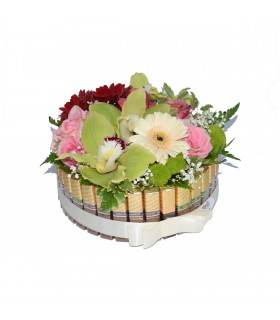 Sweet Merci Box with Flowers