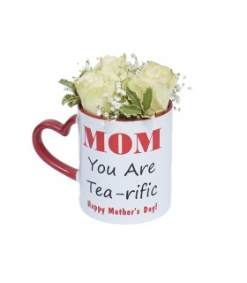 “Mom You Are Tea Rific” elrendezés bögrében