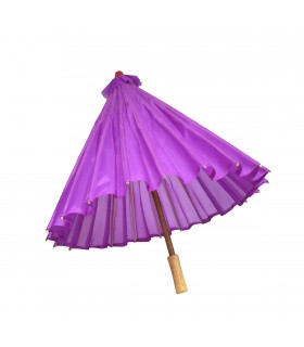 Umbrela Pliabila cu Suport din Lemn
