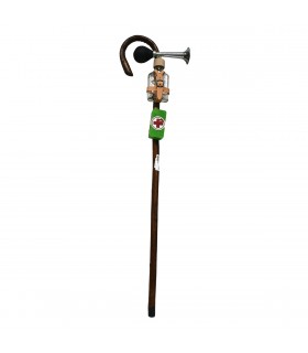 Funny Walking Stick with Accessories, with ENGRAVING.